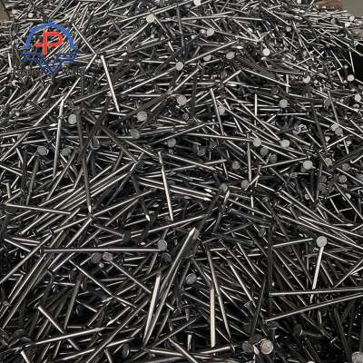 Black common 15cm concrete steel nail iron nail factory