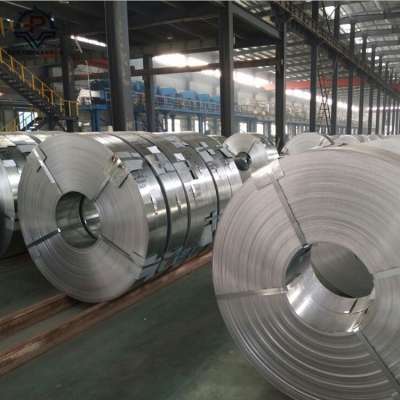 cold rolled Zinc Coated hot dipped Galvanized Steel strip coil for strapping belt