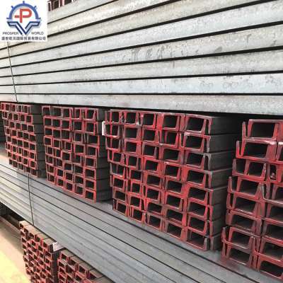 Hot Rolled Channel Iron Standard Sizes U Channel Steel Beam