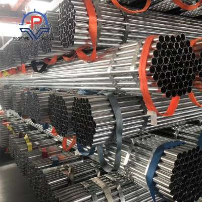 China factory price hot dipped galvanized erw galvanised 50mm class b 5 inch gi pipe(round) tube